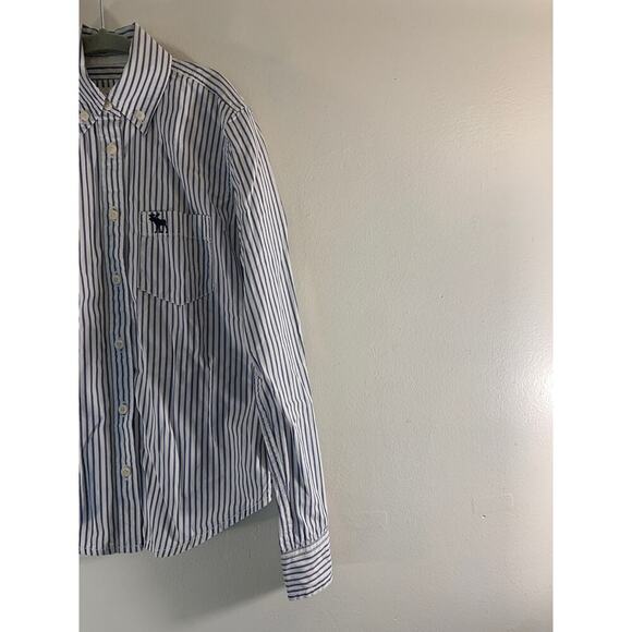 ABERCROMBIE Boy’s Long Sleeve Casual Button Down Shirt / Size: Small - Picture 6 of 7